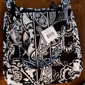 Vera Bradley Mailbag NWT Midnight Paisley